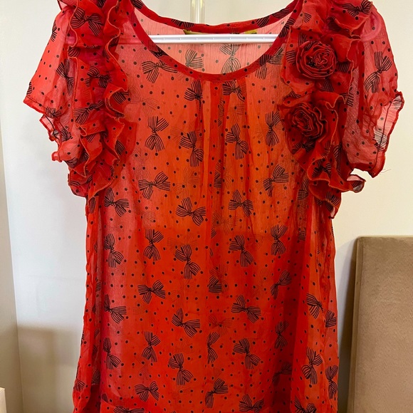 Sheer Top - Picture 2 of 3